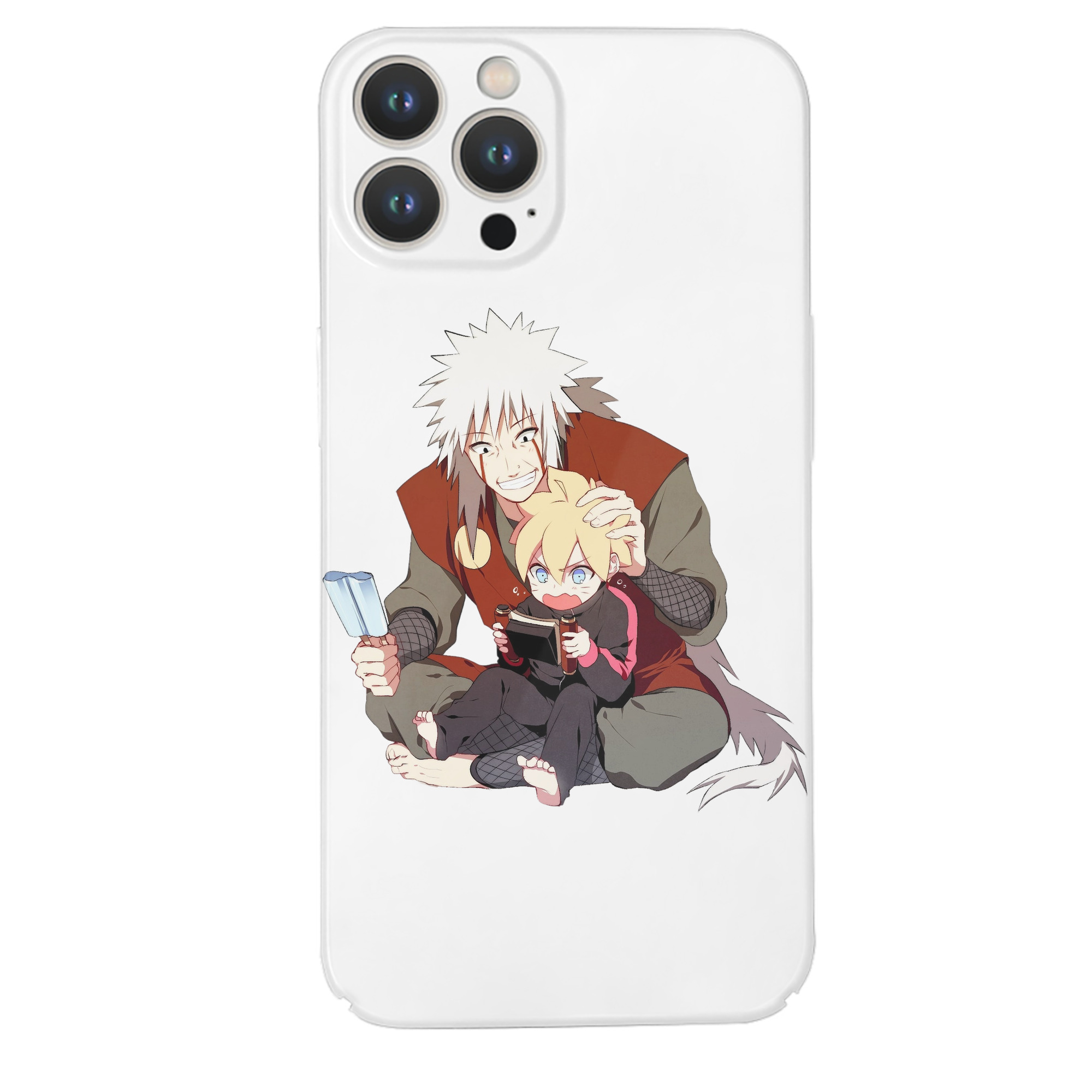 （画像用） NARUTO -ナルト- 自来也（じらいや） Jiraiya 【iPhone 14シリーズ対応】ハードケース